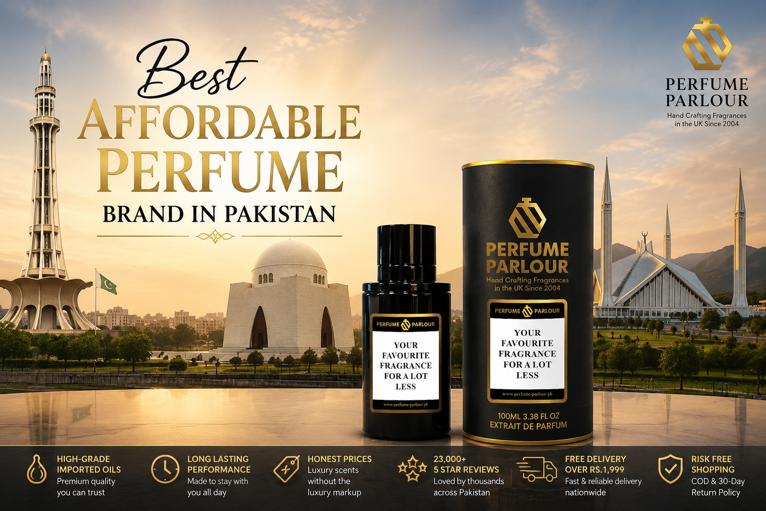 Best Affordable Perfume Brand in Pakistan