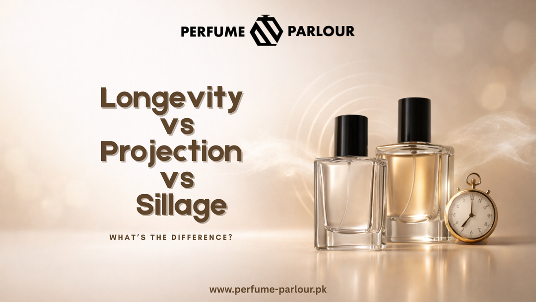 Longevity vs Projection vs Sillage | What’s the Difference?