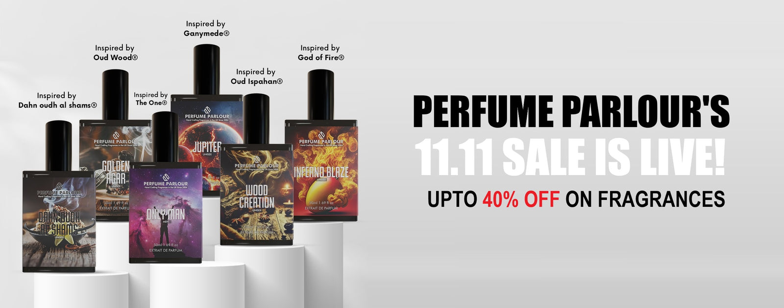 Perfume Parlour’s 11.11 Sale is LIVE: Shop Now & Get 40% OFF