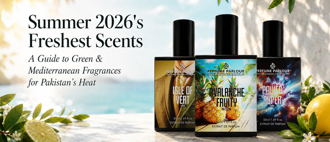 Summer 2026's Freshest Scents | A Guide to Green & Mediterranean Fragrances for Pakistan's Heat