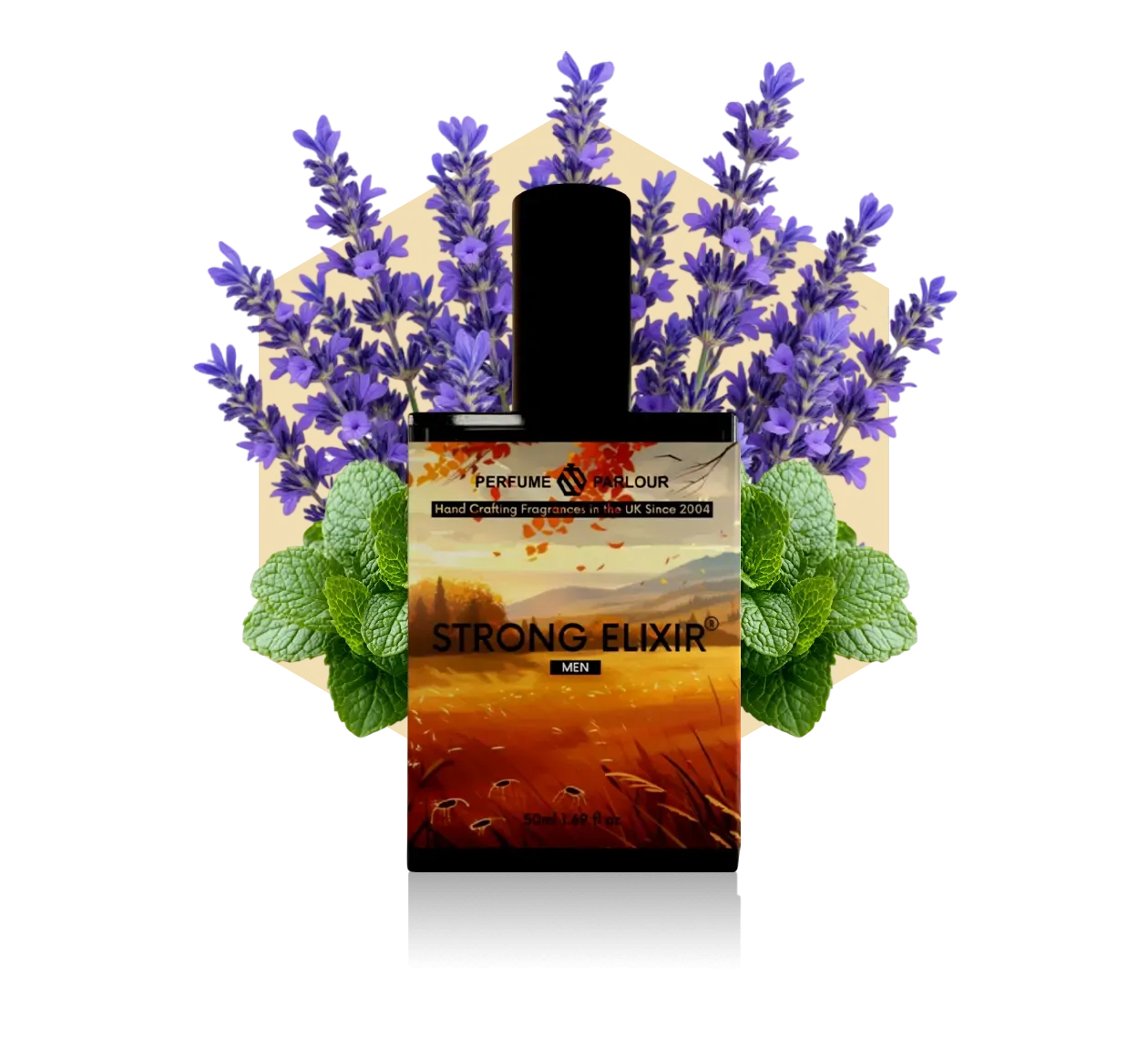 Bottle of Strong Elixir Perfume, Impression of Le Male Elixir